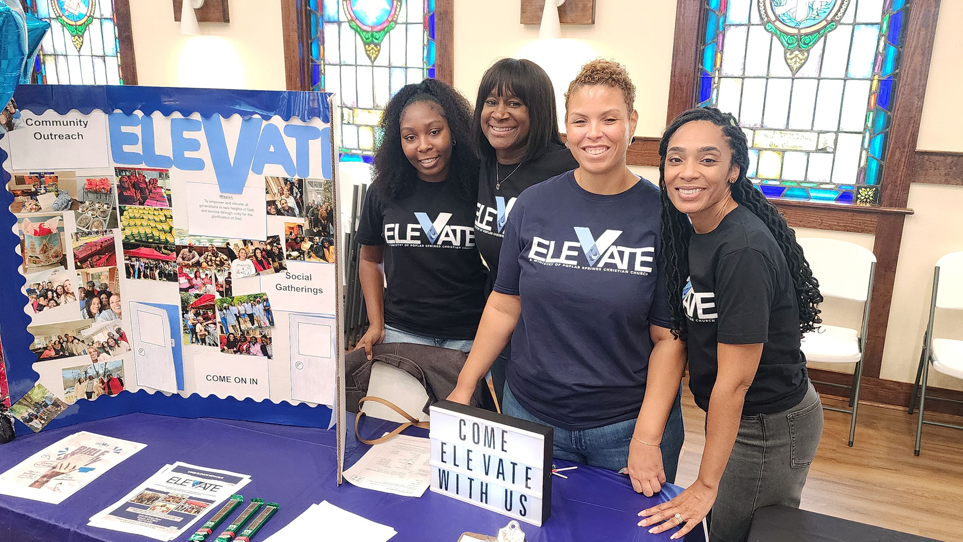 four members of ELEVATE ministry